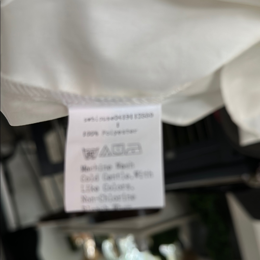 NWOT White Bow-Tie Shirt SHEIN - Picture 9 of 10